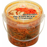 Салат «Морковь по-корейски с грибами»